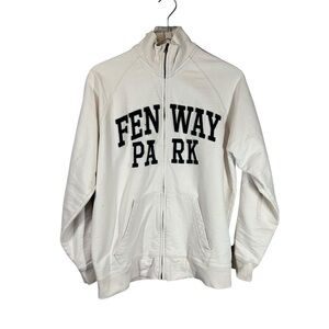 Boston Redsox Fenway Baseball Park Men's Large Full Zip Tonal Sweatshirt 100 yrs